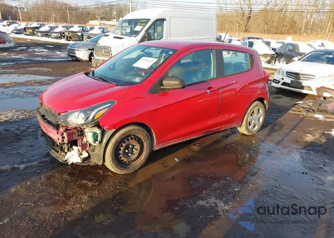 2019 Chevrolet Spark Ls Cvt из США, поврежденный, VIN KL8CB6SA8KC760414